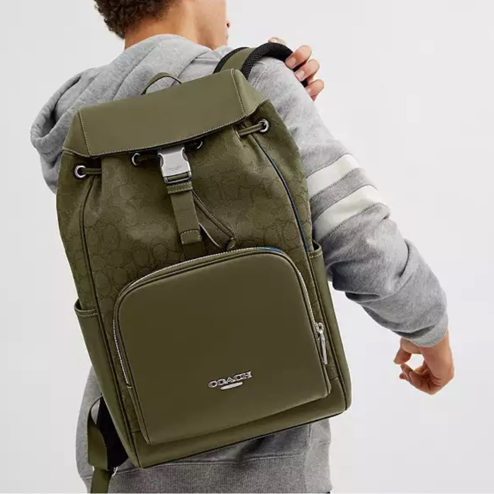 NWT Coach Racer Backpack